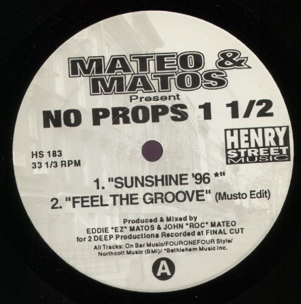 Mateo & Matos - No Props 1 1/2