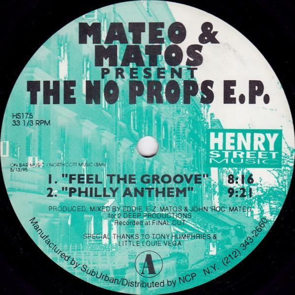 Mateo & Matos - The No Props E.P.