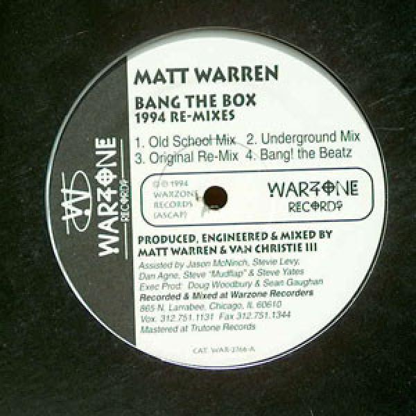 Matt Warren - Bang The Box / House Ain't Givin' Up 1994 Re-Mixes
