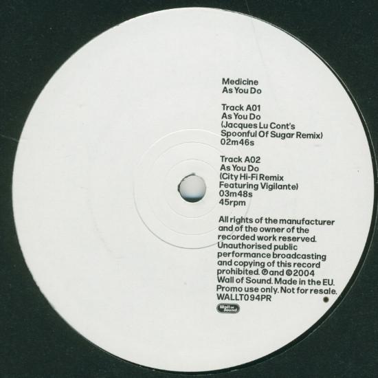 Medicine  - As You Do