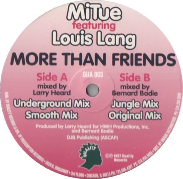 Mi Tue, Louis Lang - More Than Friends