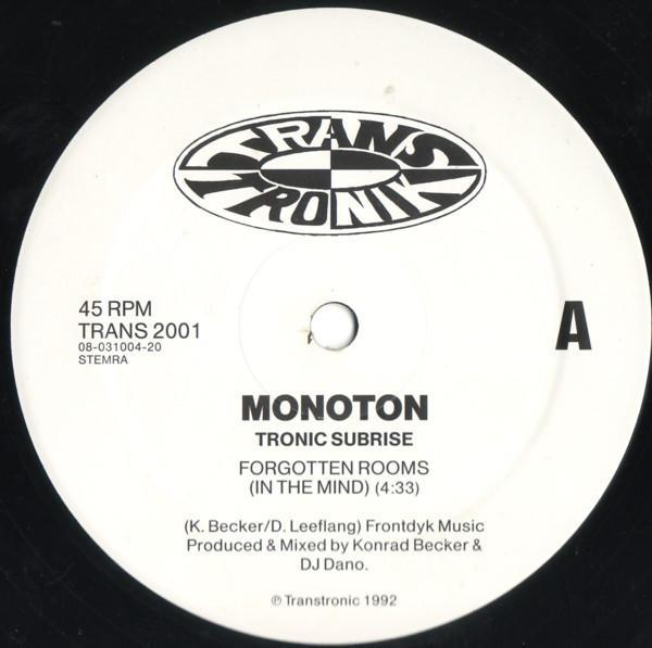 Monoton - Tronic Subrise