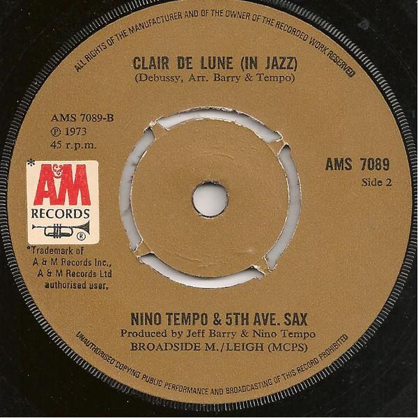 Nino Tempo & 5th Ave. Sax - Sister James / Clair De Lune (In Jazz)