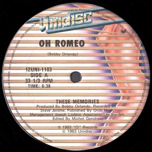 Oh Romeo - These Memories