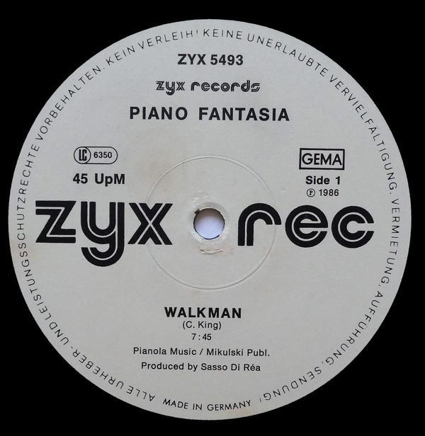 Piano Fantasia - Walkman / Sidewalk