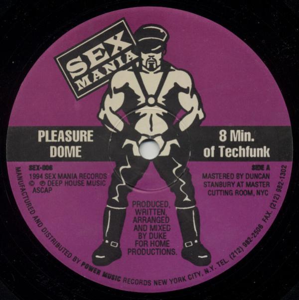 Pleasure Dome - 8 Min. Of Techfunk