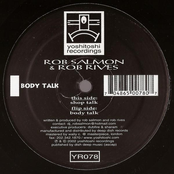 Rob Salmon, Rob Rives - Shop Talk / Body Talk