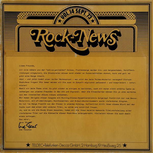  - Rock-News Vol. 14 Sept. 73