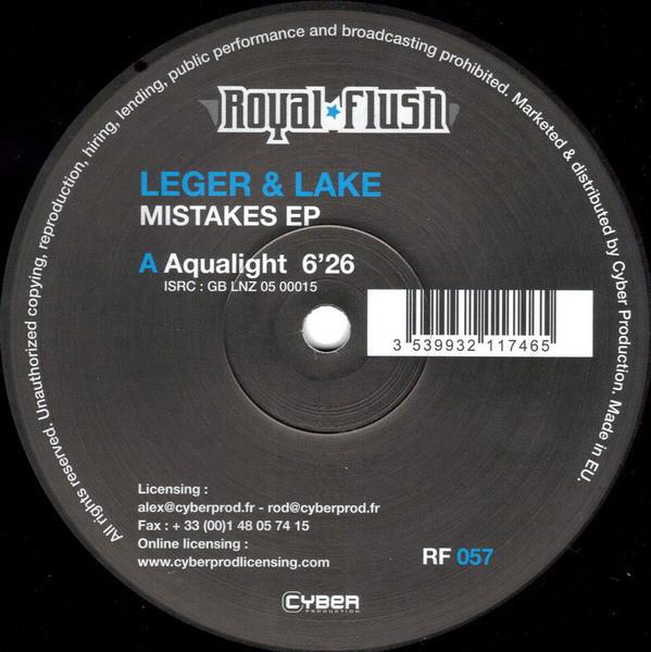 Sébastien Léger, Chris Lake - Mistakes EP