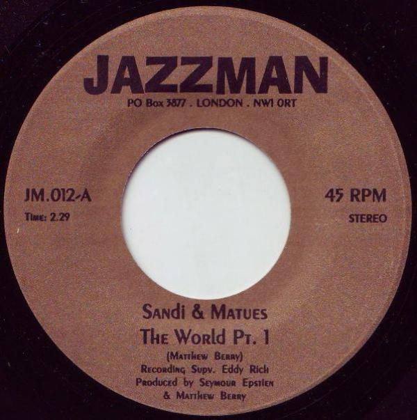 Sandi And Matues, The Trinikas - The World Pt. 1 / Remember Me