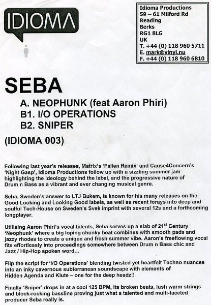 Seba - Neophunk