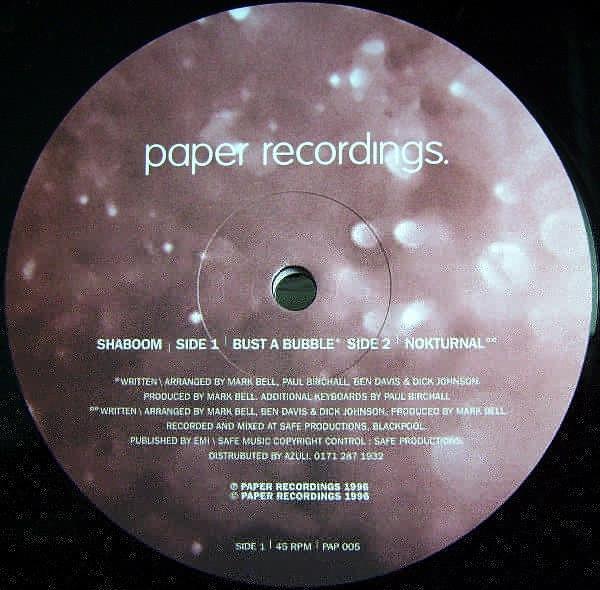 Shaboom - Bust A Bubble