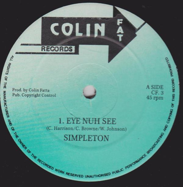 Simpleton, Joseph Stepper - Eye Nuh See / Pum Pum Shorts