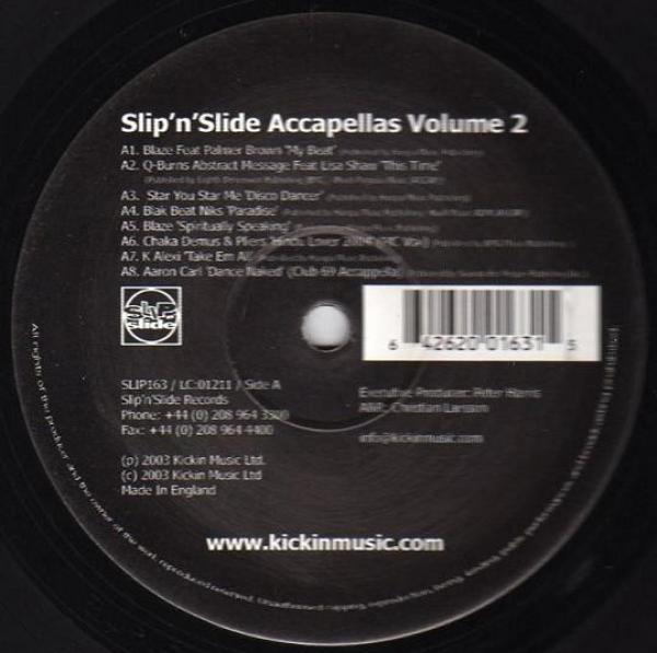  - Slip 'n' Slide Accapellas Volume 2