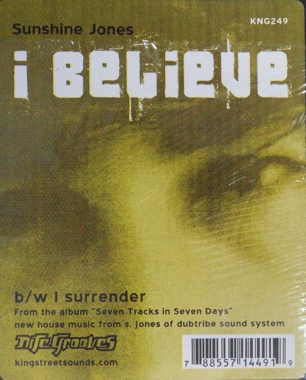 Sunshine Jones - I Believe