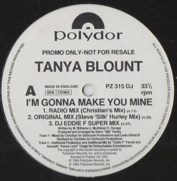 Tanya Blount - I'm Gonna Make You Mine