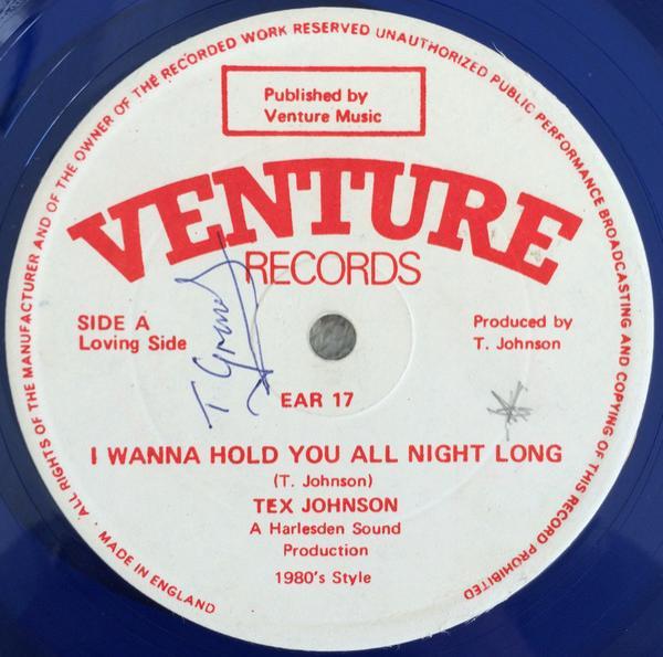 Tex Johnson - I Wanna Hold You All Night Long