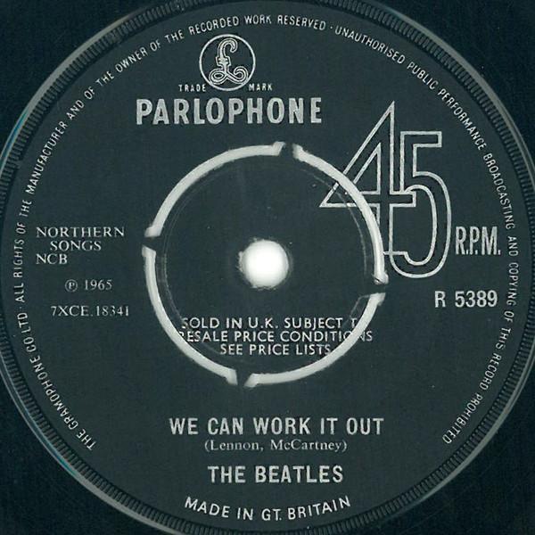 The Beatles - We Can Work It Out / Day Tripper