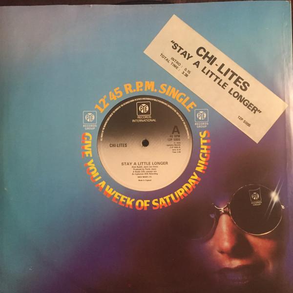 The Chi-Lites - Stay A Little Longer