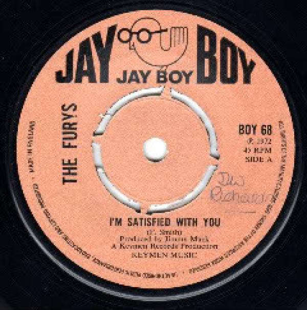 The Furys  - I'm Satisfied With You