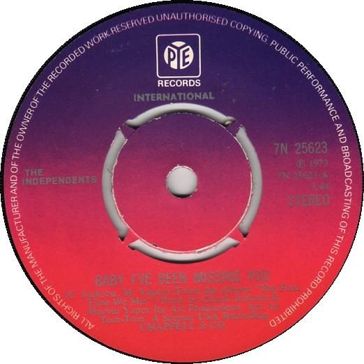 The Independents - Baby I've Been Missing You