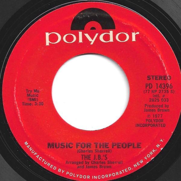The J.B.'s - Music For The People / Crossover