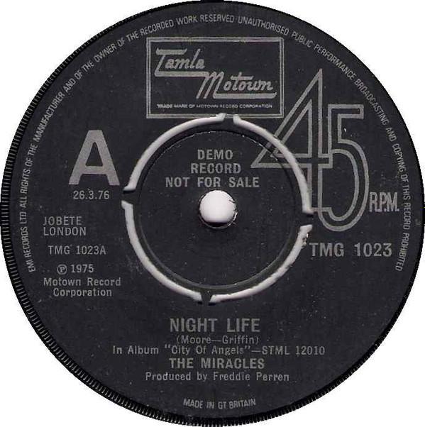 The Miracles - Night Life