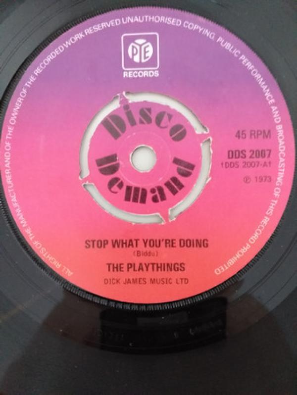 The Playthings - Stop What You're Doing
