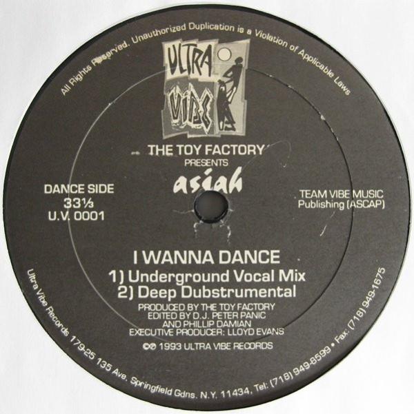 The Toy Factory, Asiah, Victoria  - I Wanna Dance