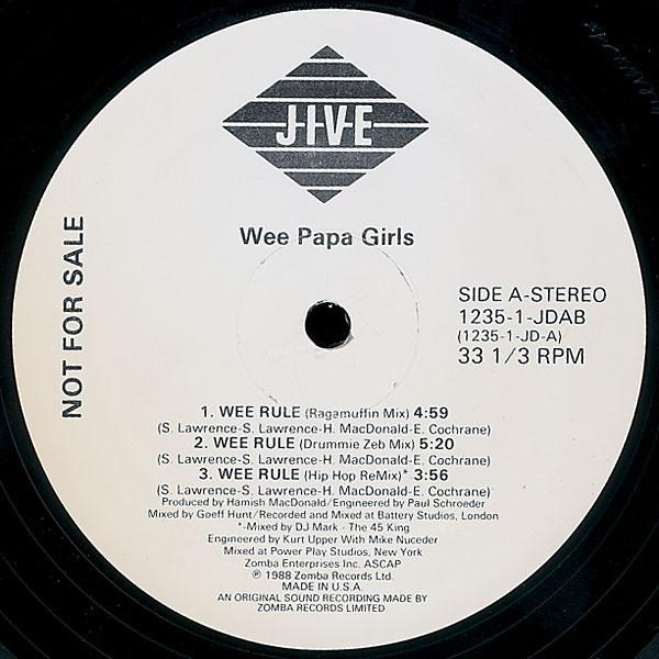 Wee Papa Girl Rappers - Blow The House Down / Wee Rule